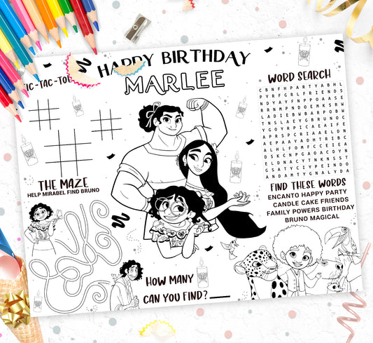 Encanto Activity Sheet