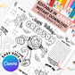 Buzz Lightyear Activity Sheet (Edit In Canva & Instant Download)