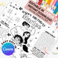 Encanto Activity Sheet (Edit In Canva & Instant Download)