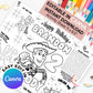 Woody Toy Story Activity Sheet (Edit In Canva & Instant Download)