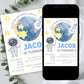 Space Birthday Invitation | Editable Astronaut & Rocket Party Invite | Outer Space Theme | Printable Kids Invitation | Instant Download