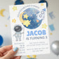 Space Birthday Invitation | Editable Astronaut & Rocket Party Invite | Outer Space Theme | Printable Kids Invitation | Instant Download