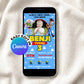 Toy Story Birthday Invitation, Editable Canva Mobile Invite, Buzz Lightyear Woody Party Invite, Kids Birthday , Instant Digital Download