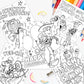 5 Toy Story Colouring pages